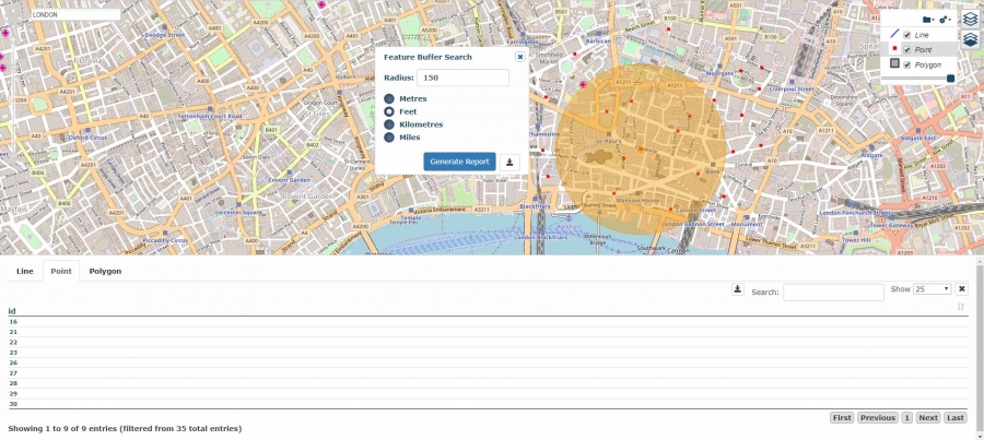 Proximity Reporting Using GIS